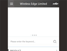 Tablet Screenshot of edgeholdings.com